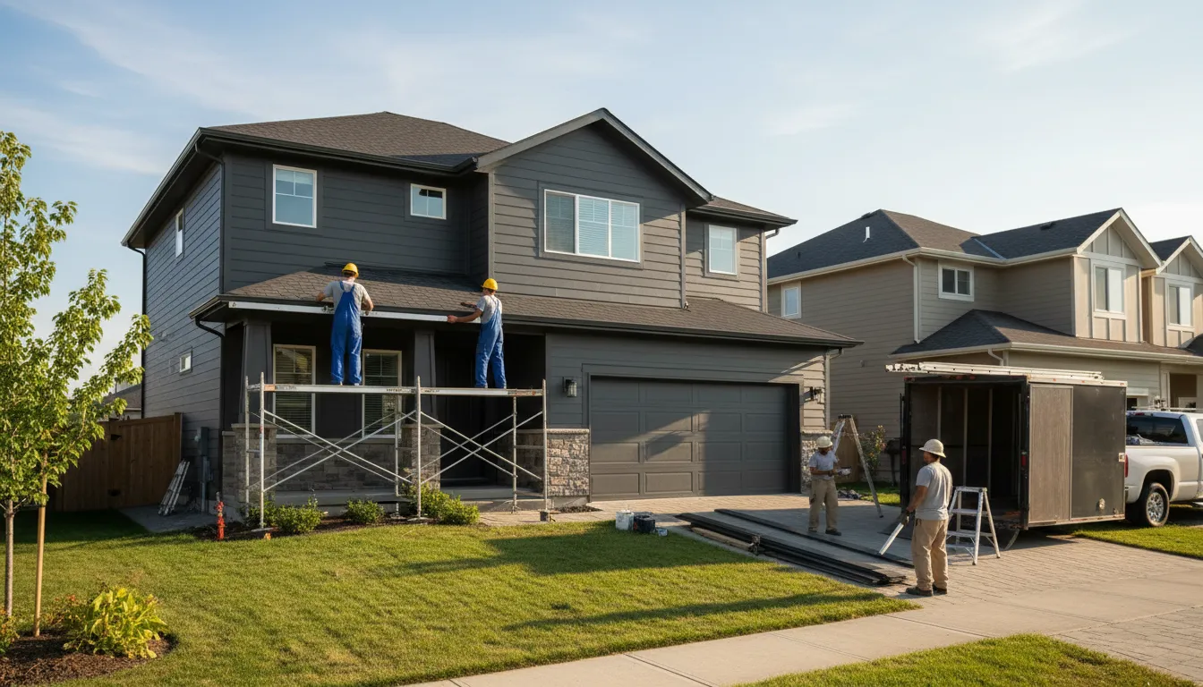 Residential and Small Commercial Siding Around New Derry